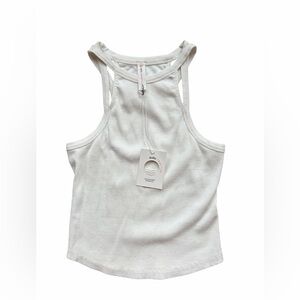 Anthropologie Daily Ritual Women's Cream Tank Top NWT